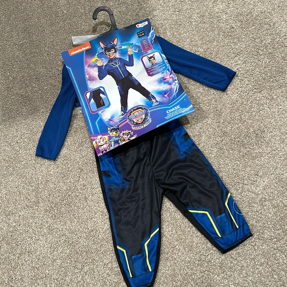 Paw Patrol Chase NWT Costume 2T